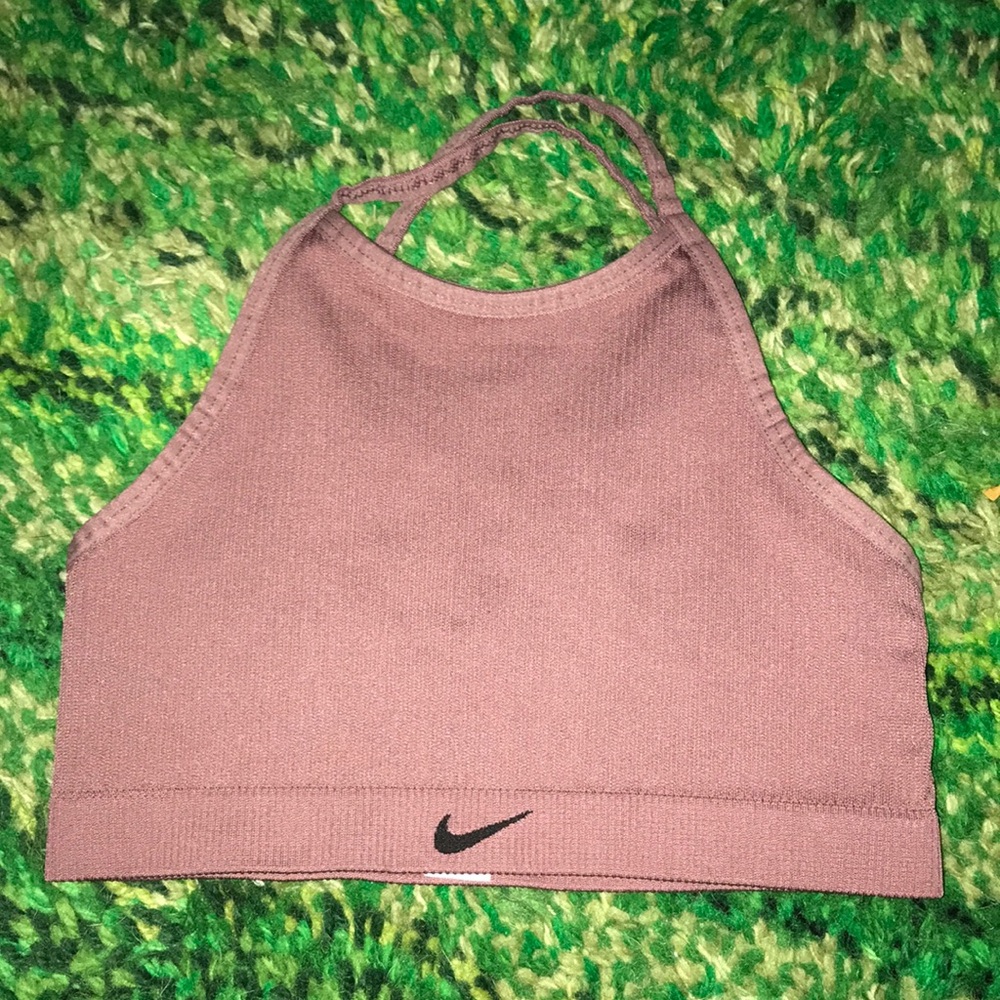 Nike Mauve Women's Cropped Tank Top